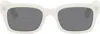 Off-white Boulder Sunglasses In White Dark Grey