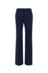 Off-white Wide-leg Virgin-wool-blend Trousers In 4747