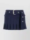 Off-white Belted Mini Skirt