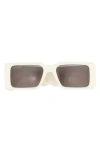 Off-white Milano 54mm Rectangular Sunglasses