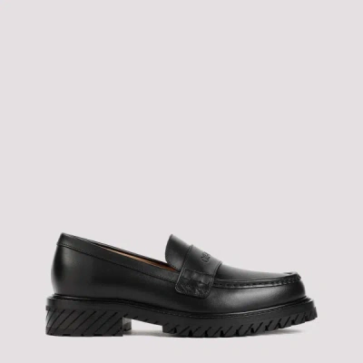 Off-white Off White Military Loafer In Black