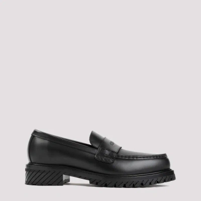 Off-white Off White Military Loafers 41 In  Black Black