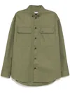 军风衬衫式夹克