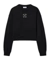 Off-white Mini Arrow Sweatshirt In Black