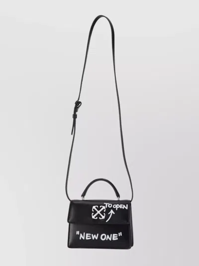 OFF-WHITE MINI BAG JITNEY BABY GRAPHIC PRINT