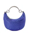 Off-white Mini Binder Clip Bag In Blue