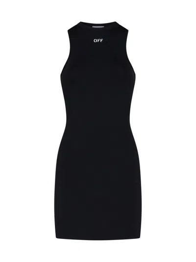 OFF-WHITE MINI DRESS