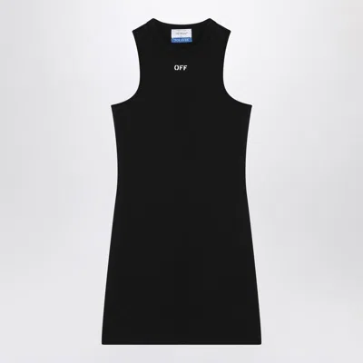 Off-white Mini Dress With Logo