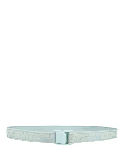 Off-white Mini Industrial Belt In Blue