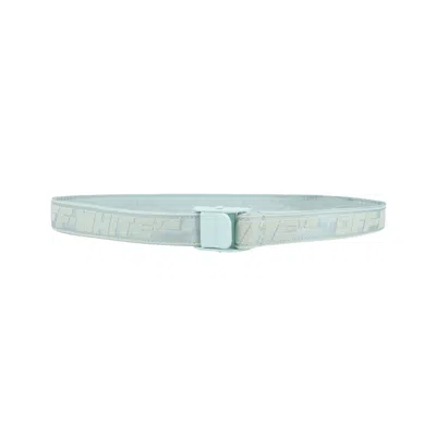 Pre-owned Off-white Mini Industrial Belt 'blue' | Women's Size Onesize