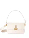 Off-white Mini Soft Binder Shoulder Bag In White