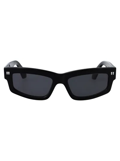 Off-white Miramar Sunglasses In Black Dark Grey