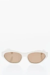 Off-white Mirrored Kent Squared Sunglasses In White