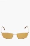 Off-white Mirrored Lenses Golden Effect Richfield Cat Eye Sunglasses