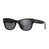 Off-white Moab Dark Grey Square Unisex Sunglasses Oeri107 1007 52