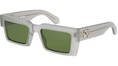 Pre-owned Off-white Moberly Oeri114s24pla0010855 Grey In Green