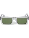 Off-white Moberly Square-frame Sunglasses In Grey