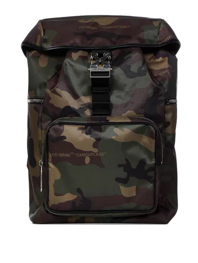 Off-white Tech Fabric Backpack