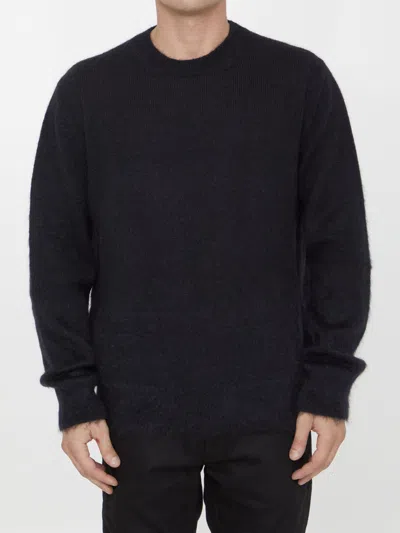 Off-white Off White Mohair Arrow Jumper In Black