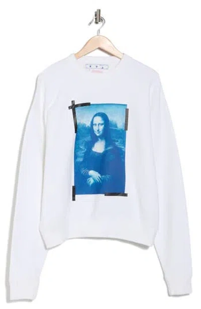 Off-white Mona Lisa Long Sleeve Cotton T-shirt