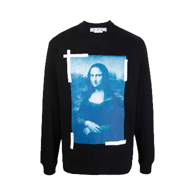 Pre-owned Off-white Monalisa Skate Long-sleeve Tee 'black'