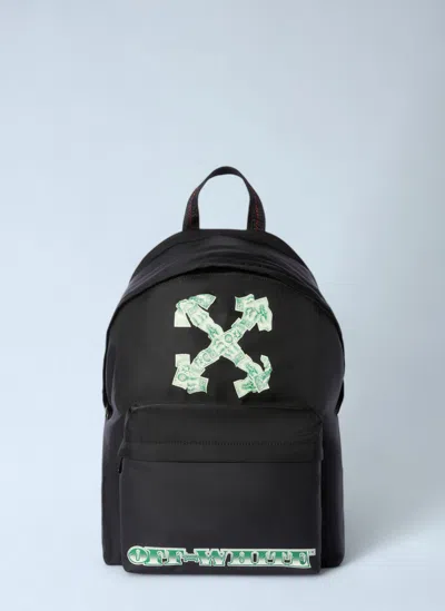 Off-white Money Print Heritage Backpack