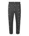 Off-white Monogram Allover Trackpants In Black