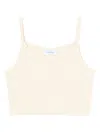 Off-white Monogram Embossed Terry Top In Neutral