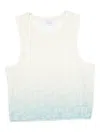 Off-white Monogram-jacquard Tank Top In Multi