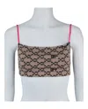 Off-white Monogram Tube Top In Brown