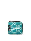 Off-white Monogram Zip Around Wallet