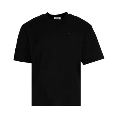 Pre-owned Off-white Moon Cam Arrow Skate Short-sleeve Tee 'black/green'