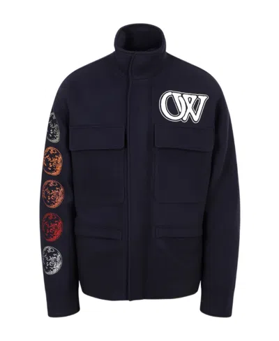 Off-white Off White Moon Phase Field Jacket In Black