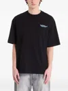 Off-white Off White Motif T-shirt In Black
