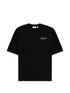 Off-white Logo Graphic Crew Neck Short Sleeve T-shirt In Black