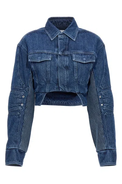 OFF-WHITE OFF-WHITE 'MOTORCYCLE' DENIM JACKET