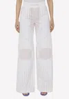 Off-white Motorcycle Pants In White