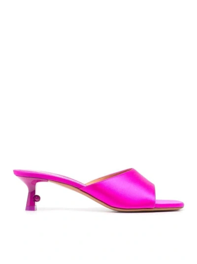 Off-white Mules Shoes In Pink & Purple