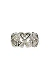 Off-white Multi Arrow Logo-embellished Ring In Yellow