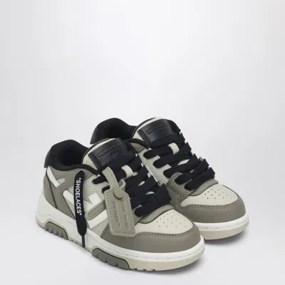 Off-white Out Of Office Olive Green/beige Sneaker In Multicolor