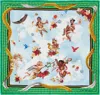 Off-white Multicolor Cloud Arrow Scarf In Light Blue Multi