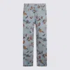 Off-white Fresco Print Straight Leg Jeans