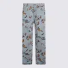 Off-white Straight Trousers All-over Print