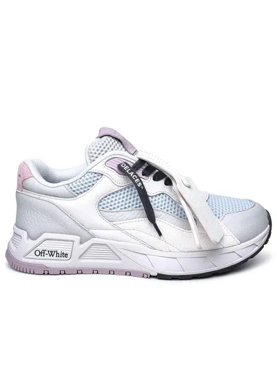 Off-white Leather Chunky Sneakers In Multi