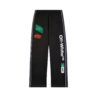 Pre-owned Off-white Multilogo Skate Trackpant 'black/white'