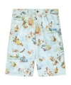 Off-white Fresco-print Shorts In Blue