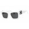 Off-white Mystic Dark Grey Square Unisex Sunglasses Oeri14d 0907 52