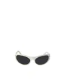 Off-white Napoli Round-frame Sunglasses In Black