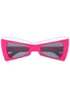 Off-white Nashville Cat-eye Sunglasses In Rosa