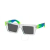 Off-white Nassau Full Smoke Browline Unisex Sunglasses Oeri017 8507 51